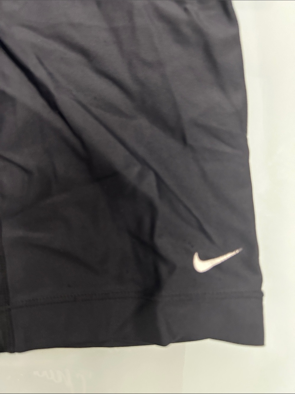 Nike Black Performance Jam Swim Shorts with White Swoosh Sz 32 - Picture 3 of 7